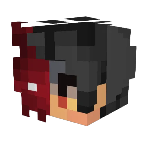 oberland1 Minecraft avatar head, 3D render