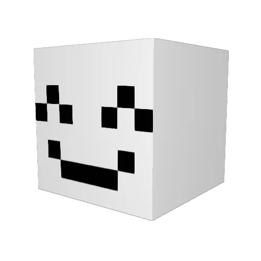 obeybethh Minecraft avatar head, 3D render