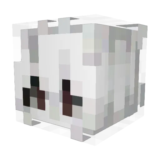 obloczi Minecraft avatar head, 3D render