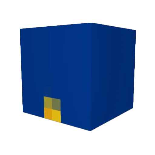 oboe1923 Minecraft avatar head, 3D render