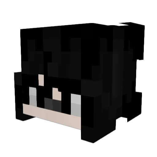 oboy__ Minecraft avatar head, 3D render