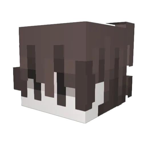 obsessionn Minecraft avatar head, 3D render