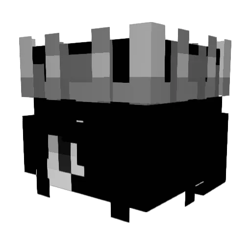 obvTequilaa Minecraft avatar head, 3D render
