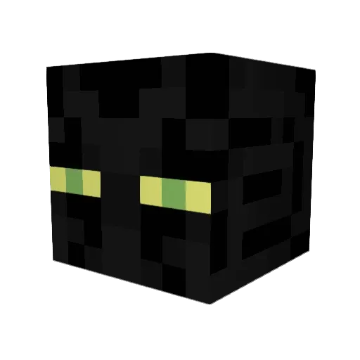 occultSoulstice Minecraft avatar head, 3D render
