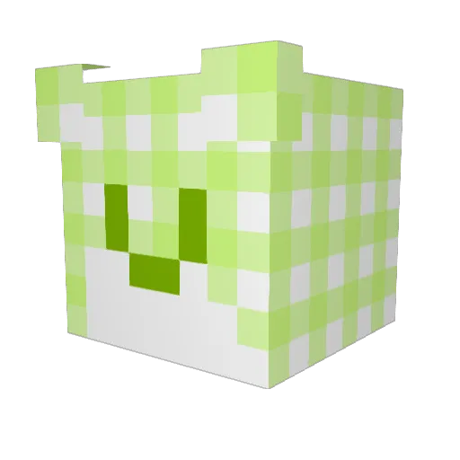 oceana77 Minecraft avatar head, 3D render