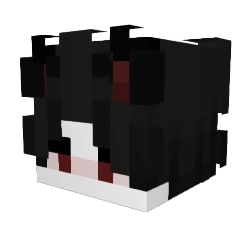 oceanichud Minecraft avatar head, 3D render