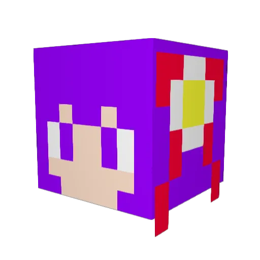 ocirno Minecraft avatar head, 3D render
