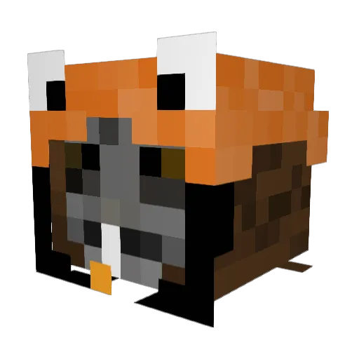 octoliver Minecraft avatar head, 3D render
