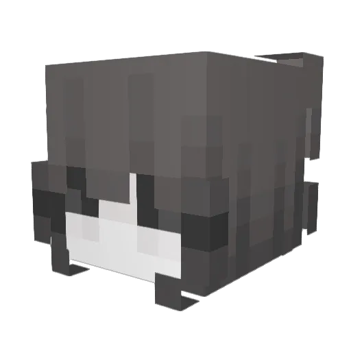 od271 Minecraft avatar head, 3D render