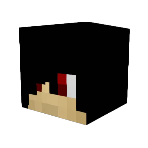 oddalucard3266 Minecraft avatar head, 3D render