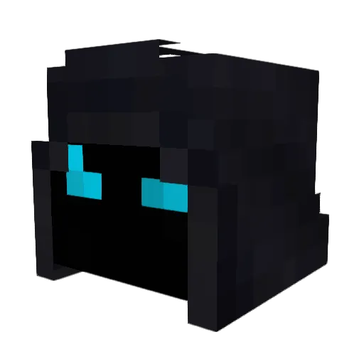 oddct9995 Minecraft avatar head, 3D render