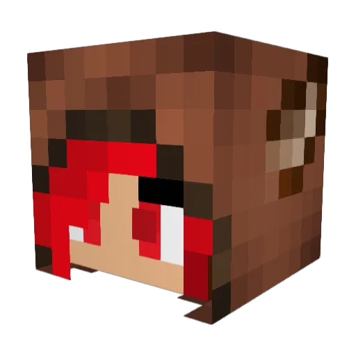 oddieball1234 Minecraft avatar head, 3D render