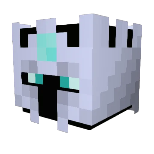 oddiospiro Minecraft avatar head, 3D render