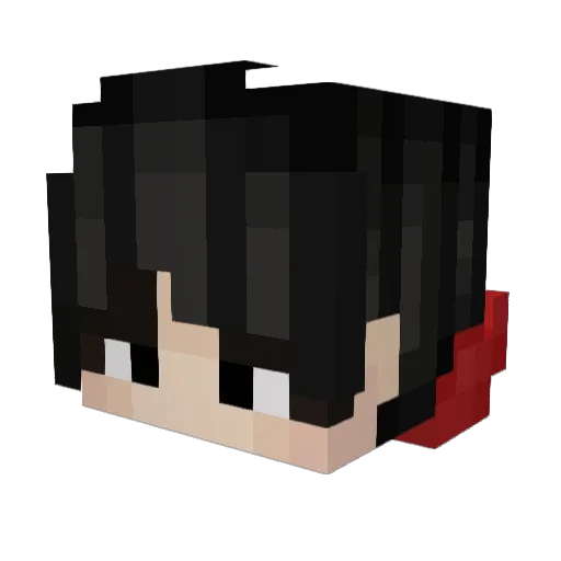 oddnwmbers Minecraft avatar head, 3D render
