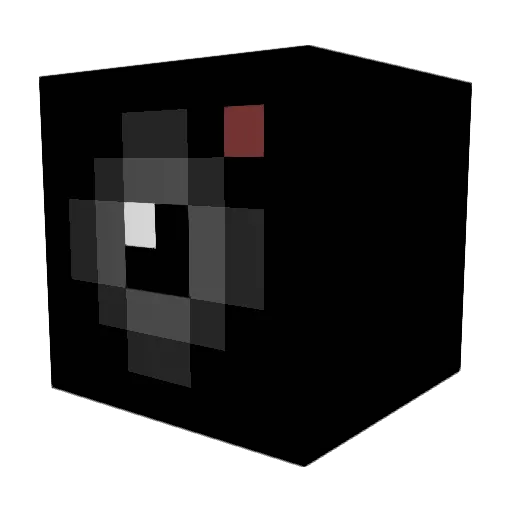 oddsferatu Minecraft avatar head, 3D render