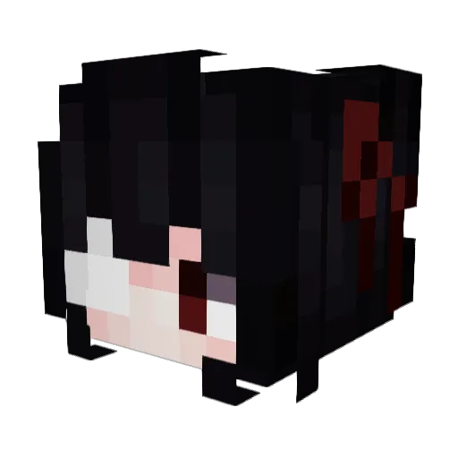 odeiotrans Minecraft avatar head, 3D render