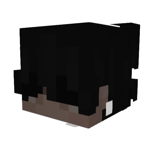 odenox1 Minecraft avatar head, 3D render