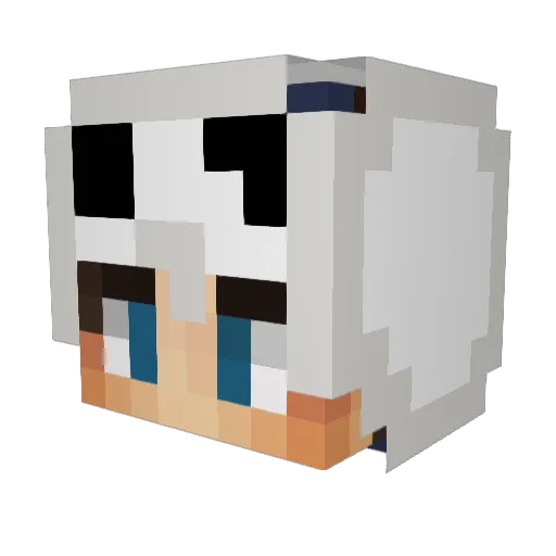 odesativadooo Minecraft avatar head, 3D render
