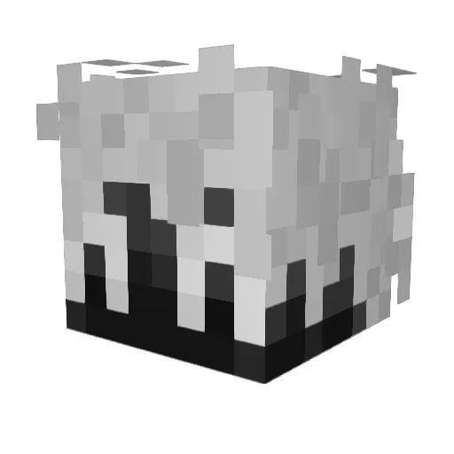 odge_b Minecraft avatar head, 3D render