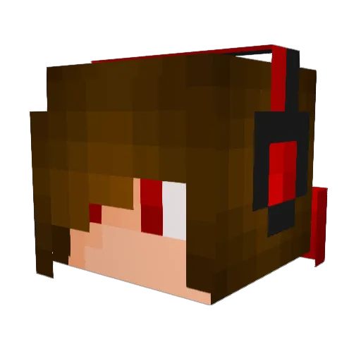ods8963 Minecraft avatar head, 3D render