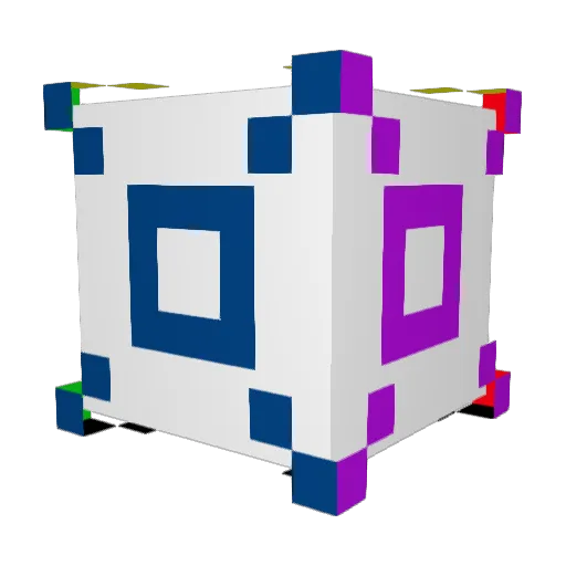odyssion Minecraft avatar head, 3D render