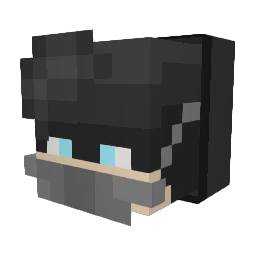 oekoprodukt2 Minecraft avatar head, 3D render