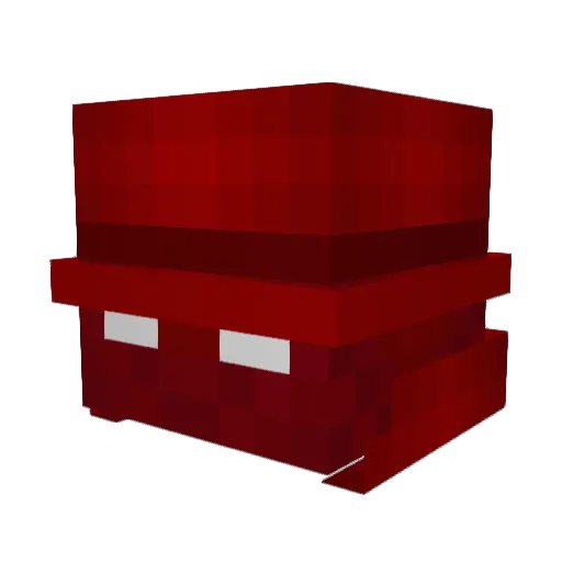 oeoe3 Minecraft avatar head, 3D render