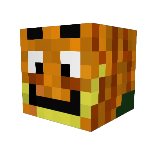 oerno1000 Minecraft avatar head, 3D render