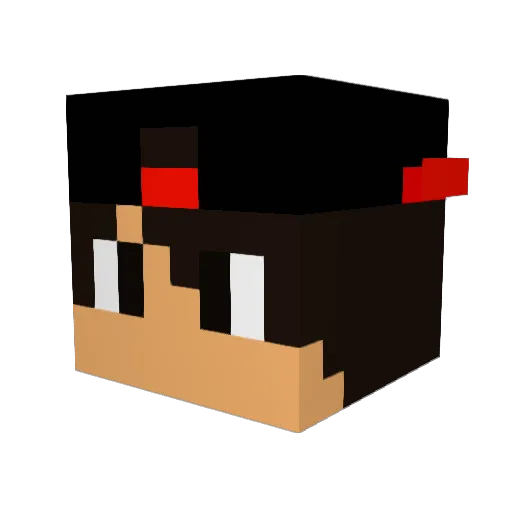 oettam74 Minecraft avatar head, 3D render