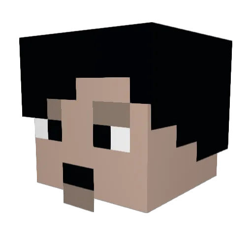 ofc_its_jorgee Minecraft avatar head, 3D render
