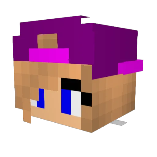 ofer101 Minecraft avatar head, 3D render