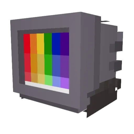 officepotato Minecraft avatar head, 3D render