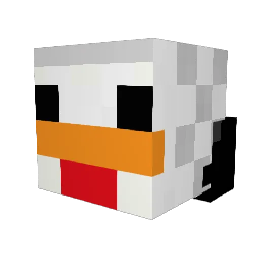 officerwindex240 Minecraft avatar head, 3D render