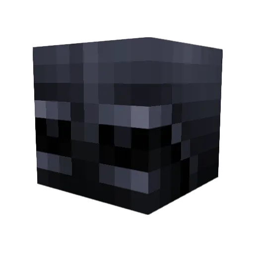 offizierleon Minecraft avatar head, 3D render