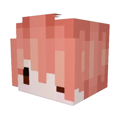offline_OwO Minecraft avatar head, 3D render