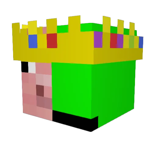 ofir_27 Minecraft avatar head, 3D render