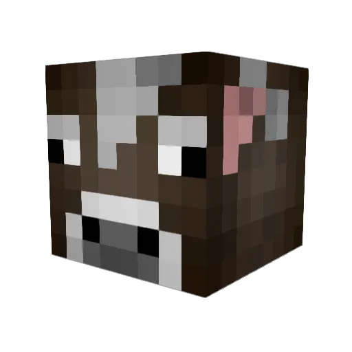 ofp9 Minecraft avatar head, 3D render