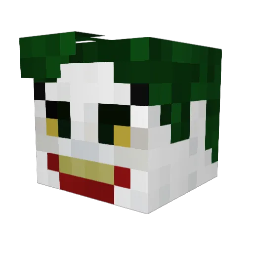 oftheroad Minecraft avatar head, 3D render