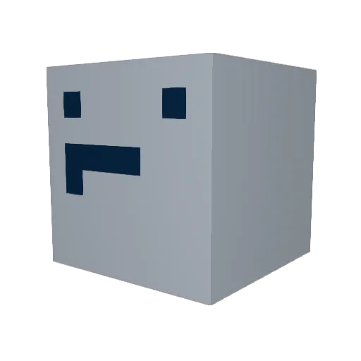 ofury_2000_stars Minecraft avatar head, 3D render