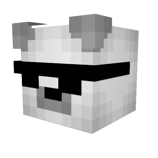 ogBlakepls Minecraft avatar head, 3D render
