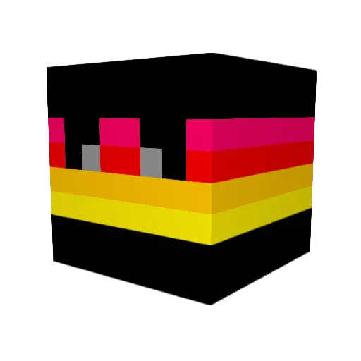 ogBlyAtMan Minecraft avatar head, 3D render