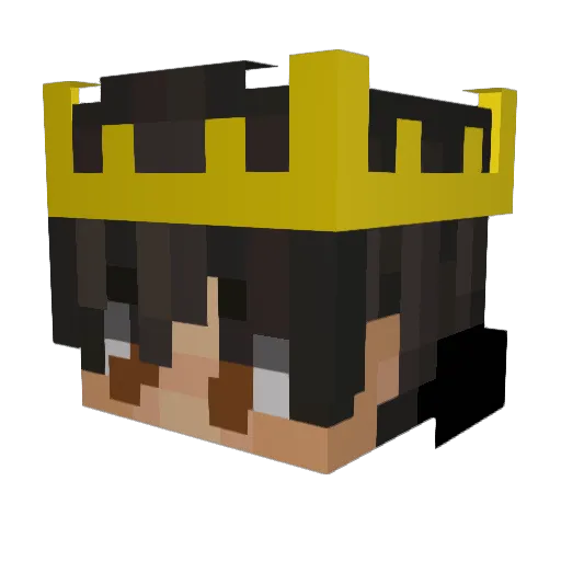 og_4mx Minecraft avatar head, 3D render