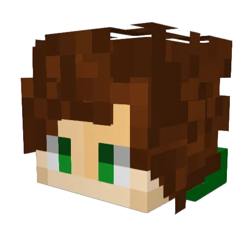 og_szymeq Minecraft avatar head, 3D render