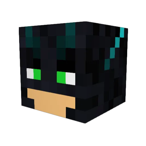 oganthony15 Minecraft avatar head, 3D render
