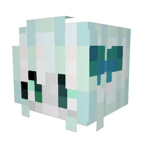 ogarekDE Minecraft avatar head, 3D render