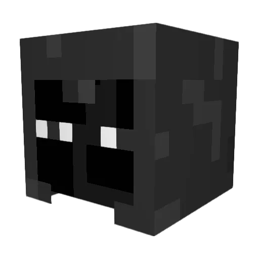 ogdarknessboy Minecraft avatar head, 3D render