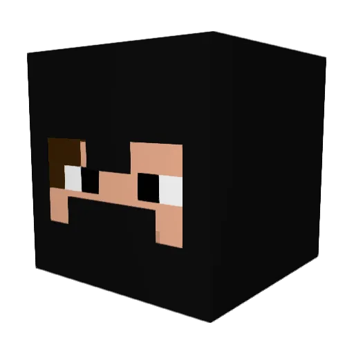 ogge222 Minecraft avatar head, 3D render