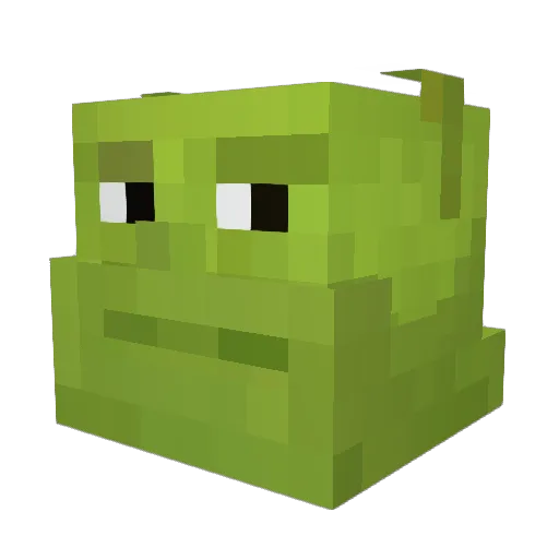 oggersko Minecraft avatar head, 3D render