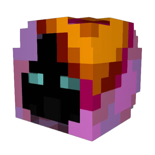 oggopia Minecraft avatar head, 3D render