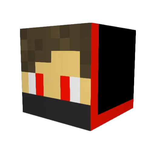 ogiabraham Minecraft avatar head, 3D render